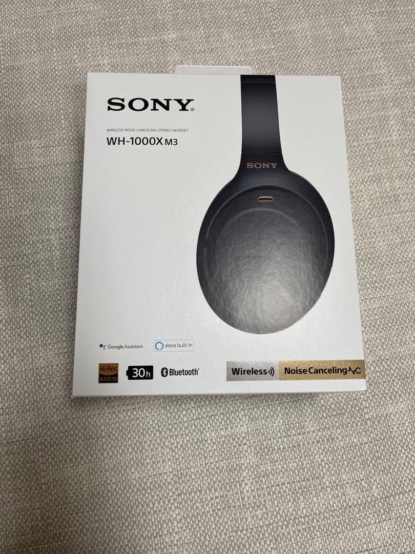 SONY ワイヤレスヘッドホン WH-1000X M3【美品】
