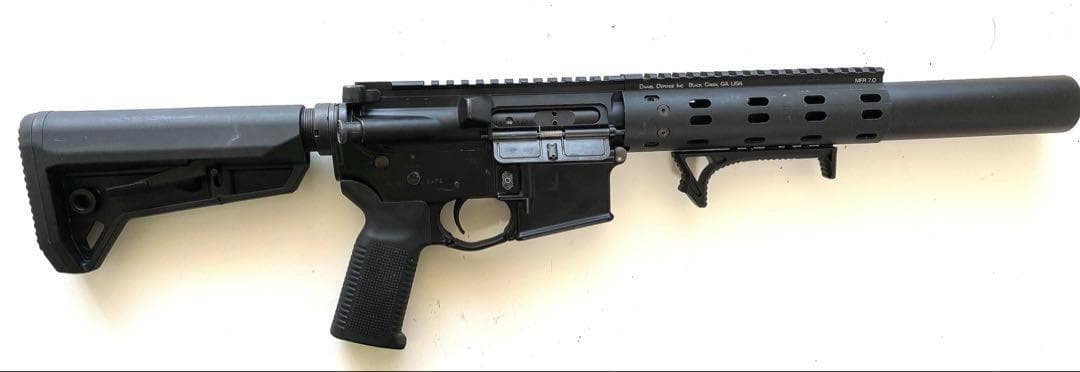 MWS ダニエルディフェンスSBRカスタム(MTR MK18 CQBR GBB)