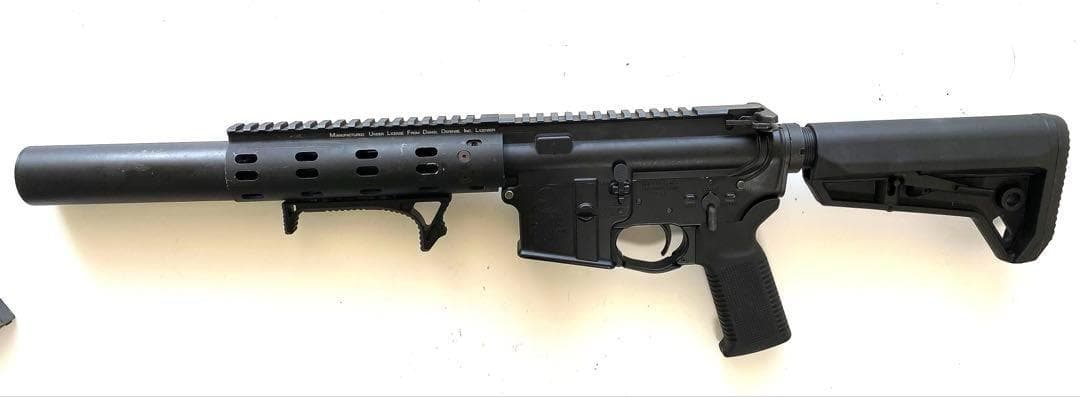 MWS ダニエルディフェンスSBRカスタム(MTR MK18 CQBR GBB)
