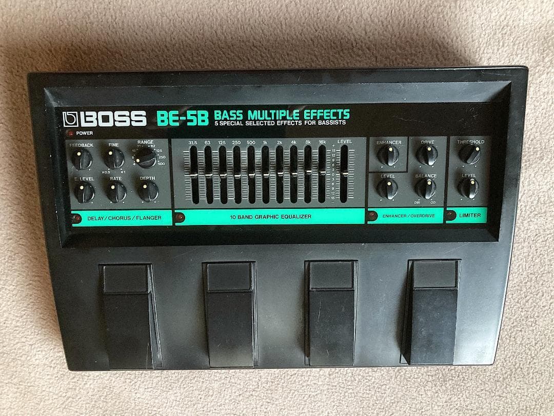 ベース BOSS BE-5B Bass Vintage Multi Effects