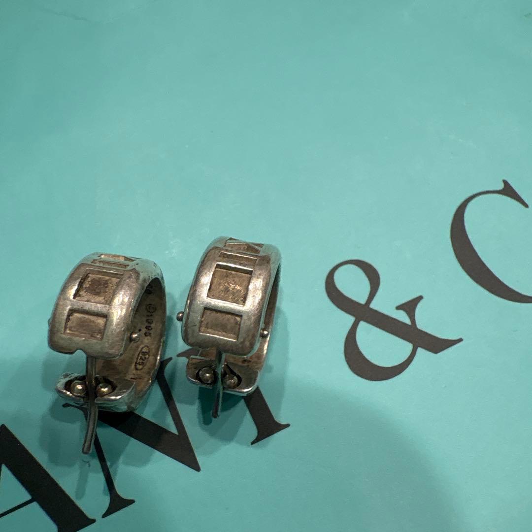 廃盤 オールド ティファニーフープピアス