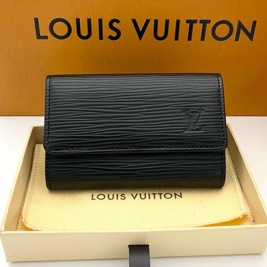 未使用品　ルイヴィトン　エピ　キーケース　ミュルティクレ6 黒