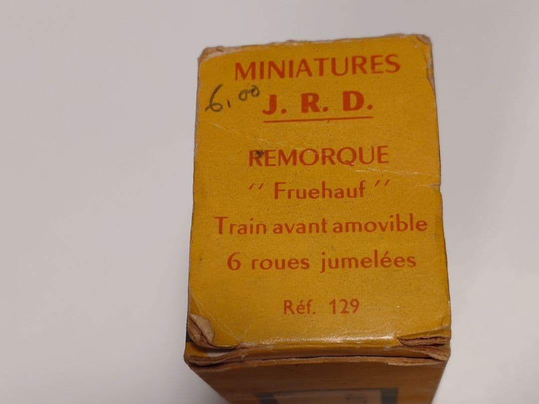 ミニカー J.R.D. REF.129 REMORQUE \"Fruehauf\"