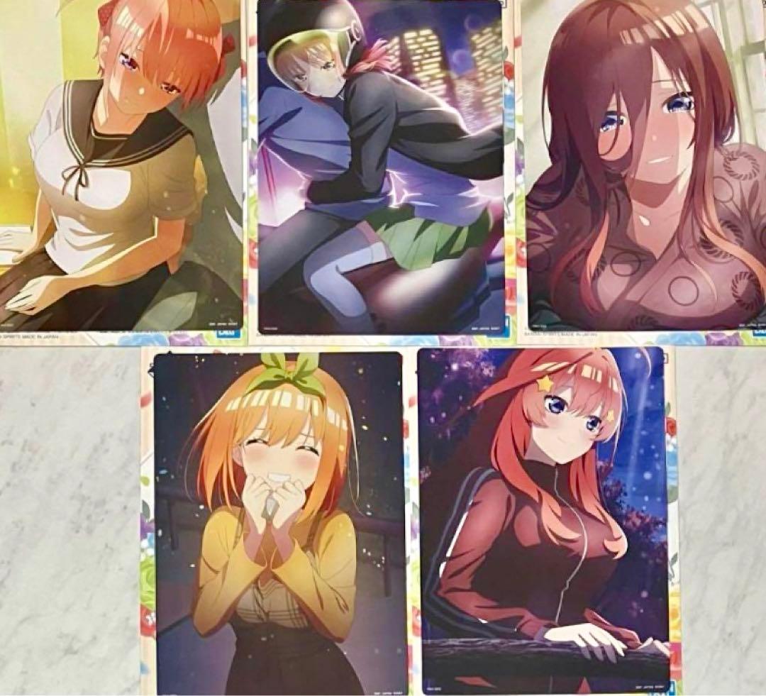 五等分の花嫁 一番くじ アクリルボード　イラストボード　　おまけ付き