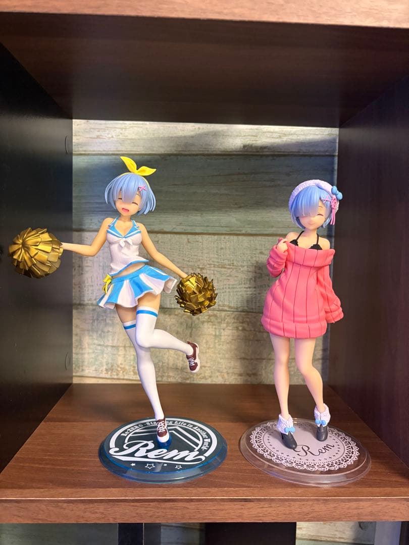 ⭐︎リゼロ⭐︎かわいいレム フィギュアセット 5体（レア表情含）＋狼ラム1体