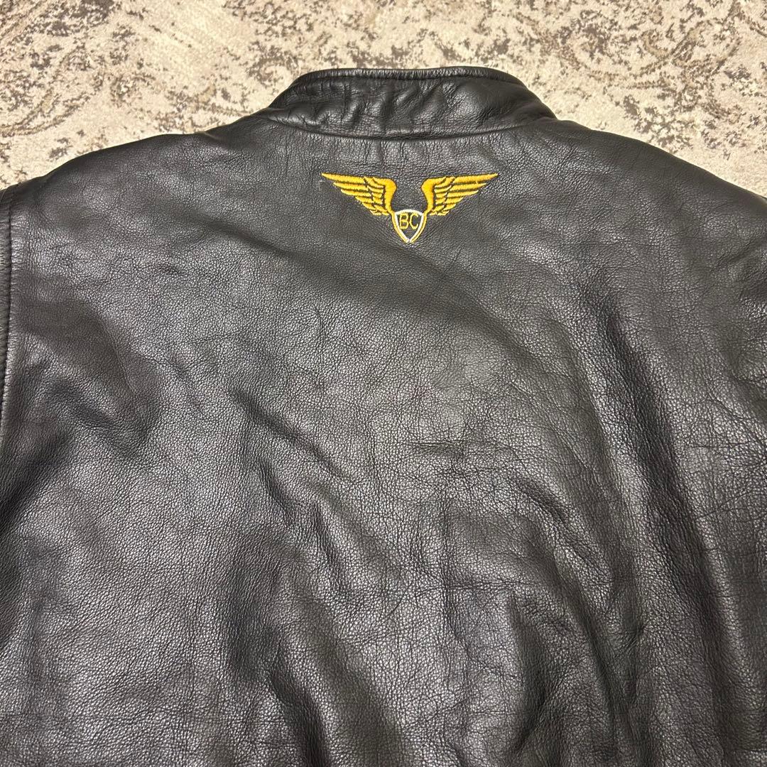 BLACK CAFE LONDON バイク　ライダース　レザー　ジャケット　58