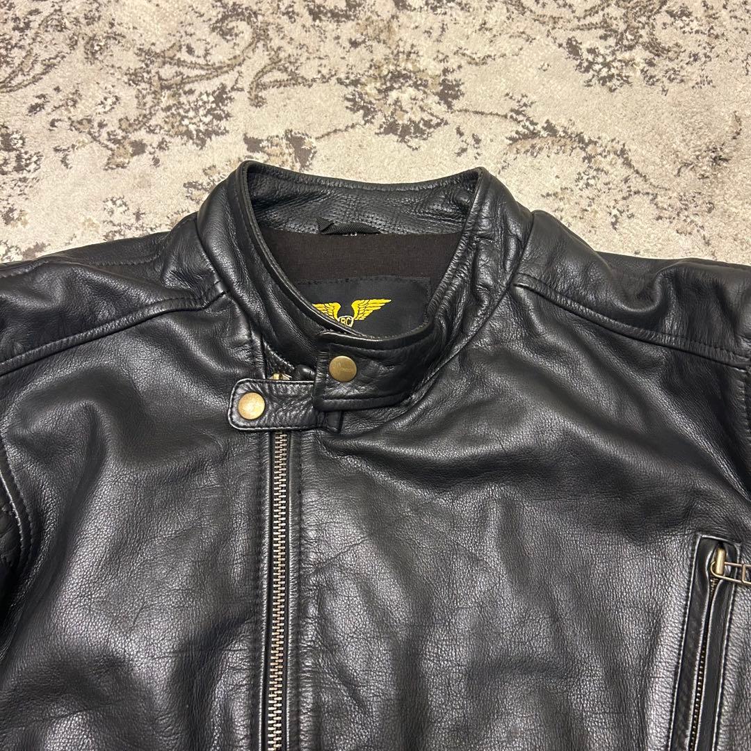 BLACK CAFE LONDON バイク　ライダース　レザー　ジャケット　58