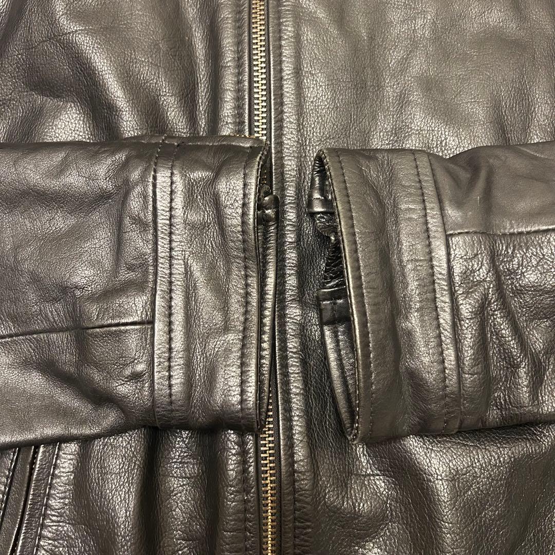 BLACK CAFE LONDON バイク　ライダース　レザー　ジャケット　58