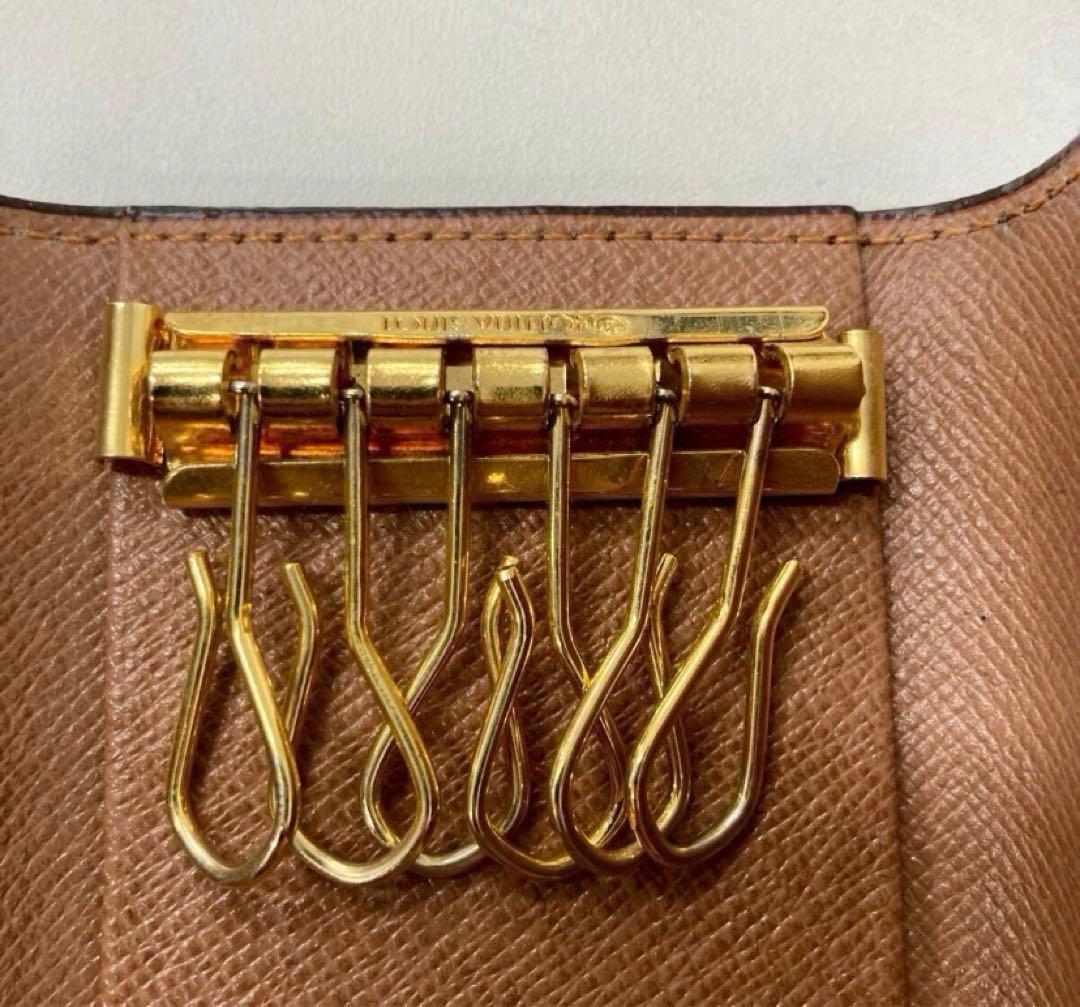 極美品！LOUIS VUITTON モノグラム 6連キーケース ミュルティクレ
