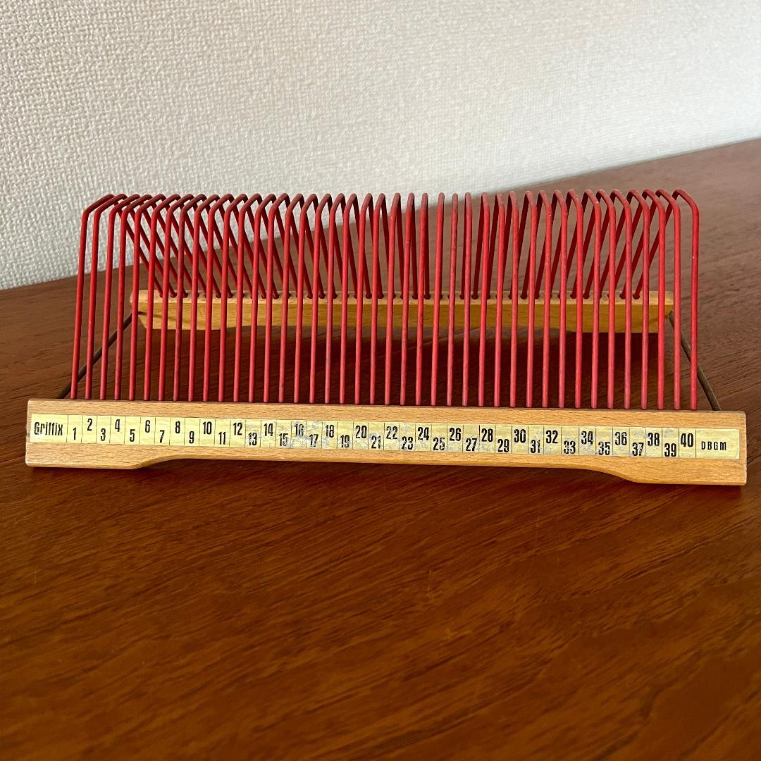 Griffix レコードホルダー ドイツ製 60年代 ミッドセンチュリー 北欧