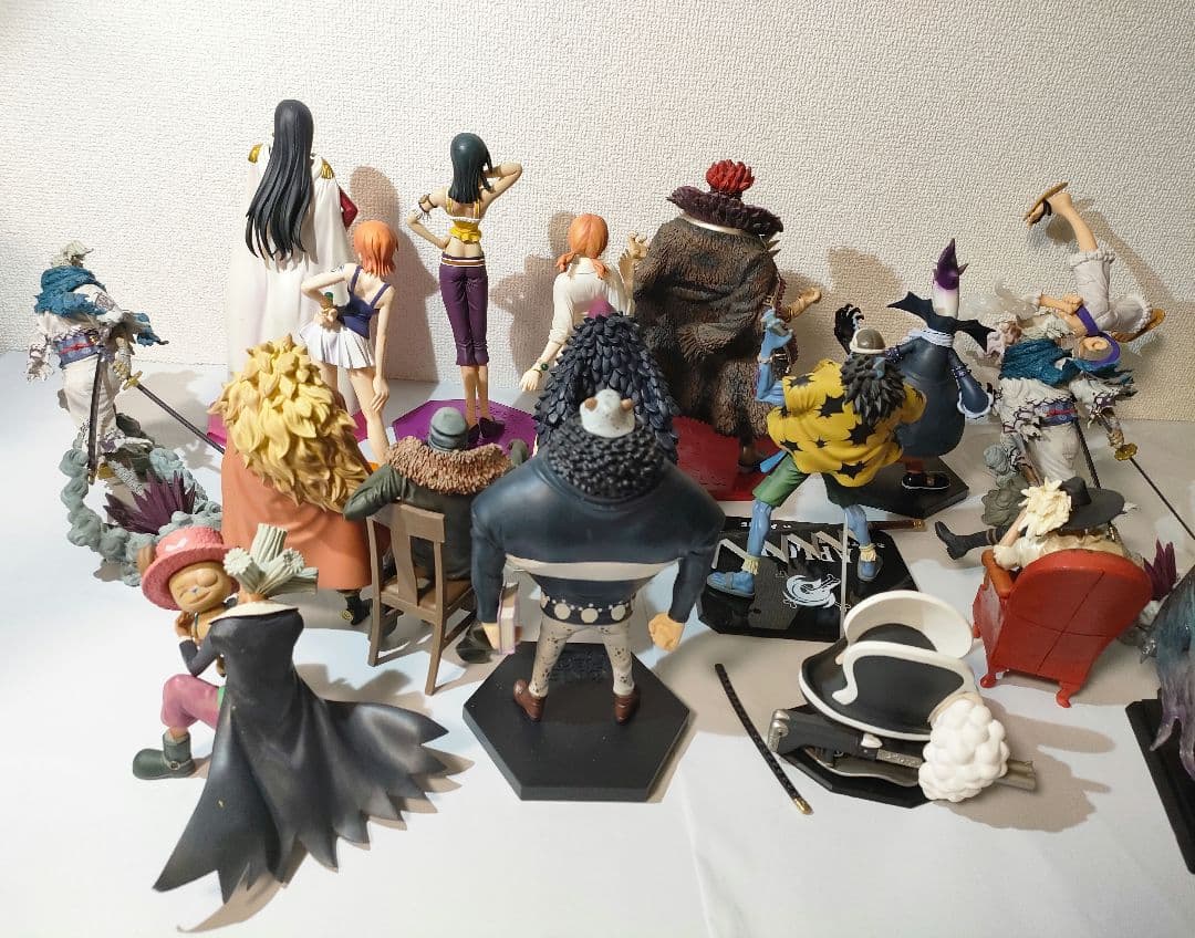 ☆　ワンピースフィギュア　大量まとめ売り　ハンコック　ナミ　キッド　ミホーク　他