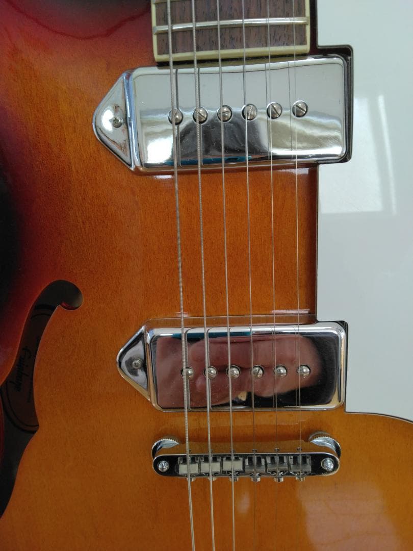 Epiphone　Casino　1997年製　ピアレス　純正ハードケース