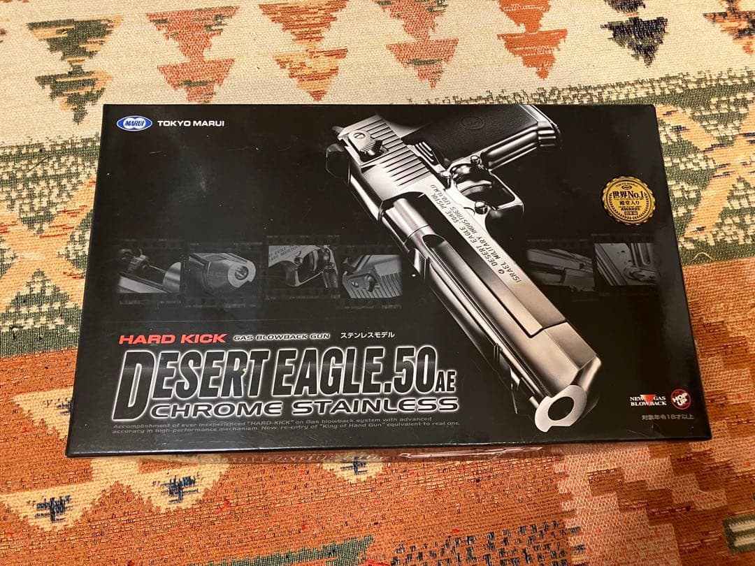 東京マルイ DESERT EAGLE .50 AE クロームステンレス