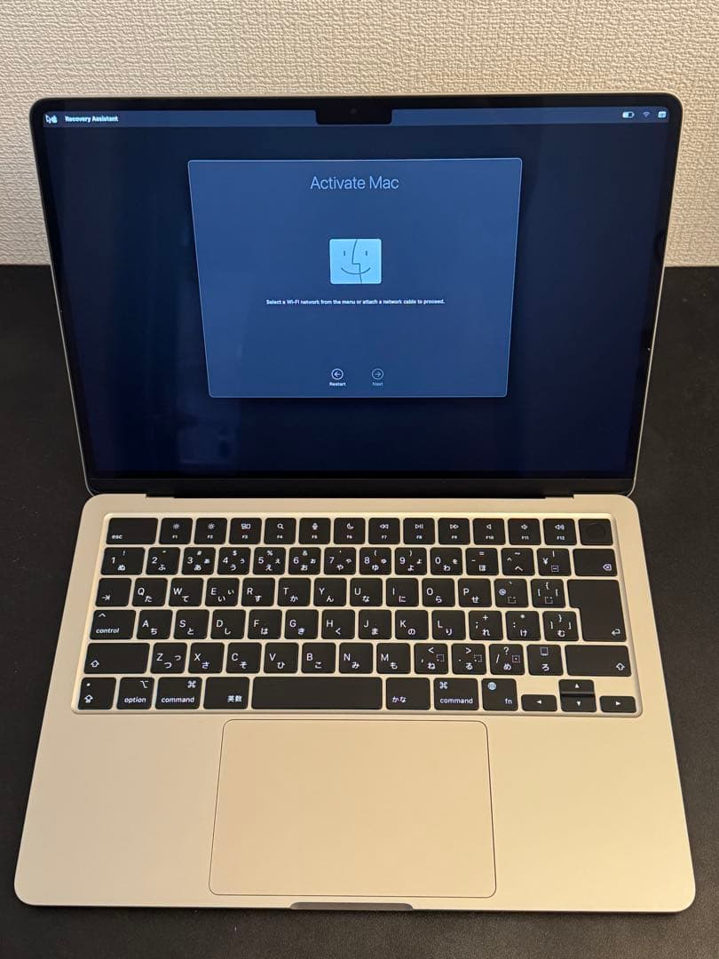 MacBook Air M2 2022（メモリ16GB / 256GB）