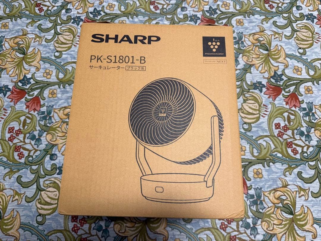 シャープ サーキュレーター PK-S1801-B NEXT DC ブラック