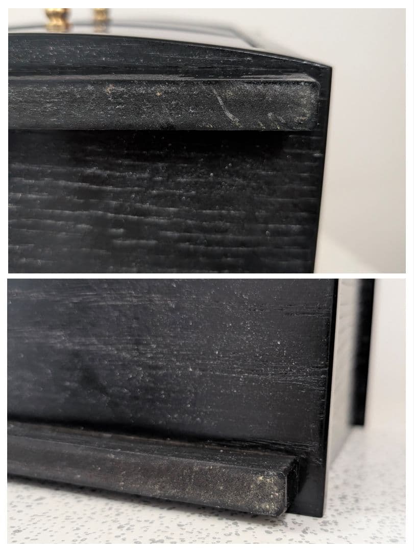 津軽塗 ロイヤルコレクション ミニチェスト 漆器 引き出し 2段 USED 美品