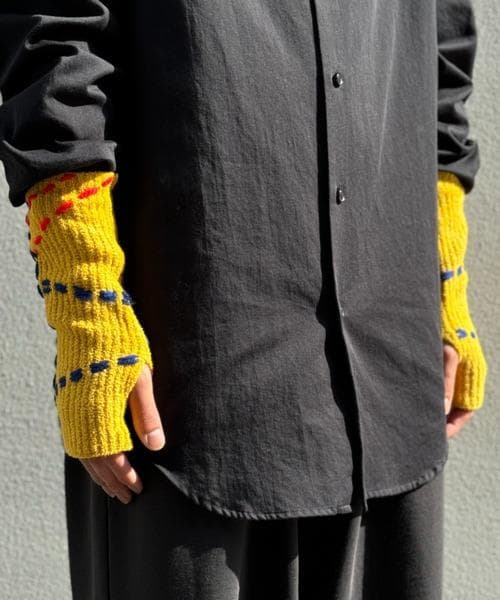 新品 PHINGERIN 24AW PG1 ARM WARMER MUSTARD