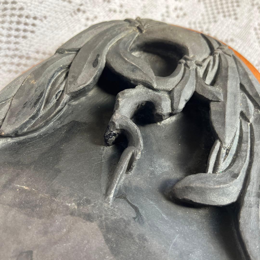 中国伝統工芸　端渓硯　木製ケース入り