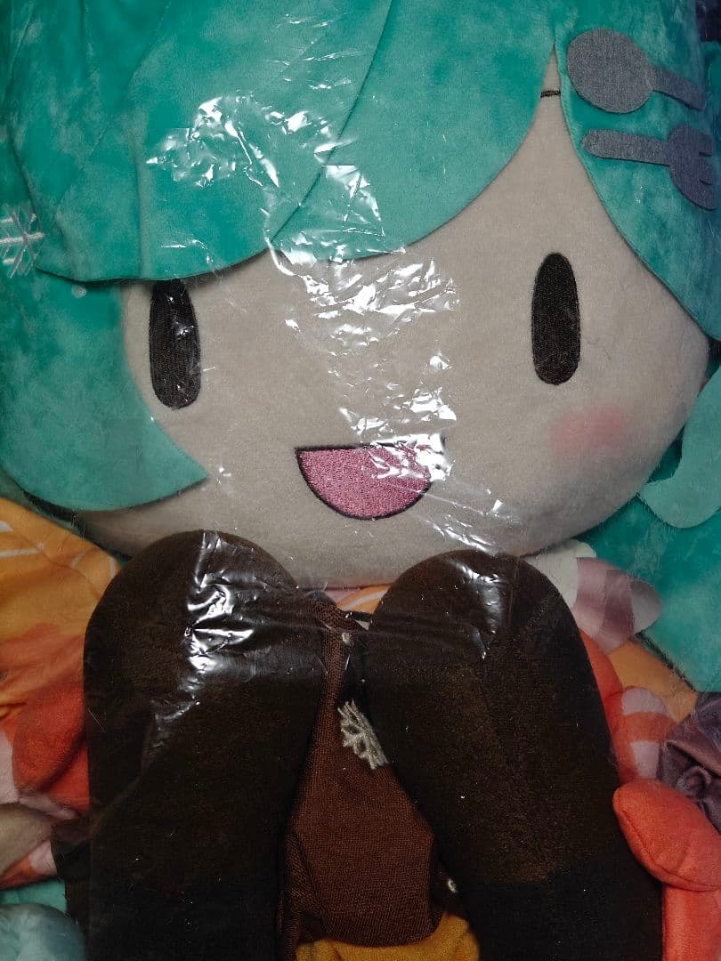 初音ミク 雪ミク2024 ふわぷち どでかジャンボぬいぐるみ