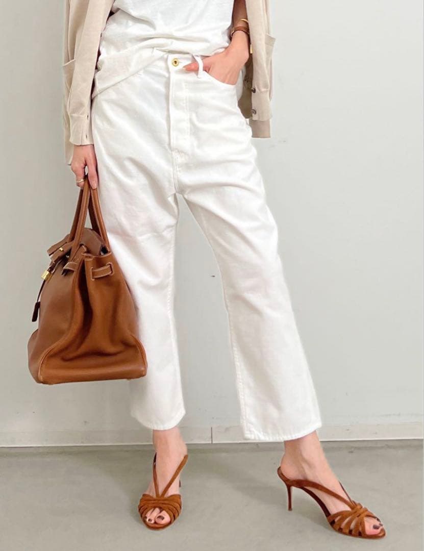 タグ付・新品★MADISONBLUE マディソンブルー ホワイト サルエルパンツ