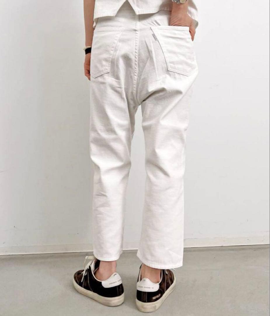 タグ付・新品★MADISONBLUE マディソンブルー ホワイト サルエルパンツ