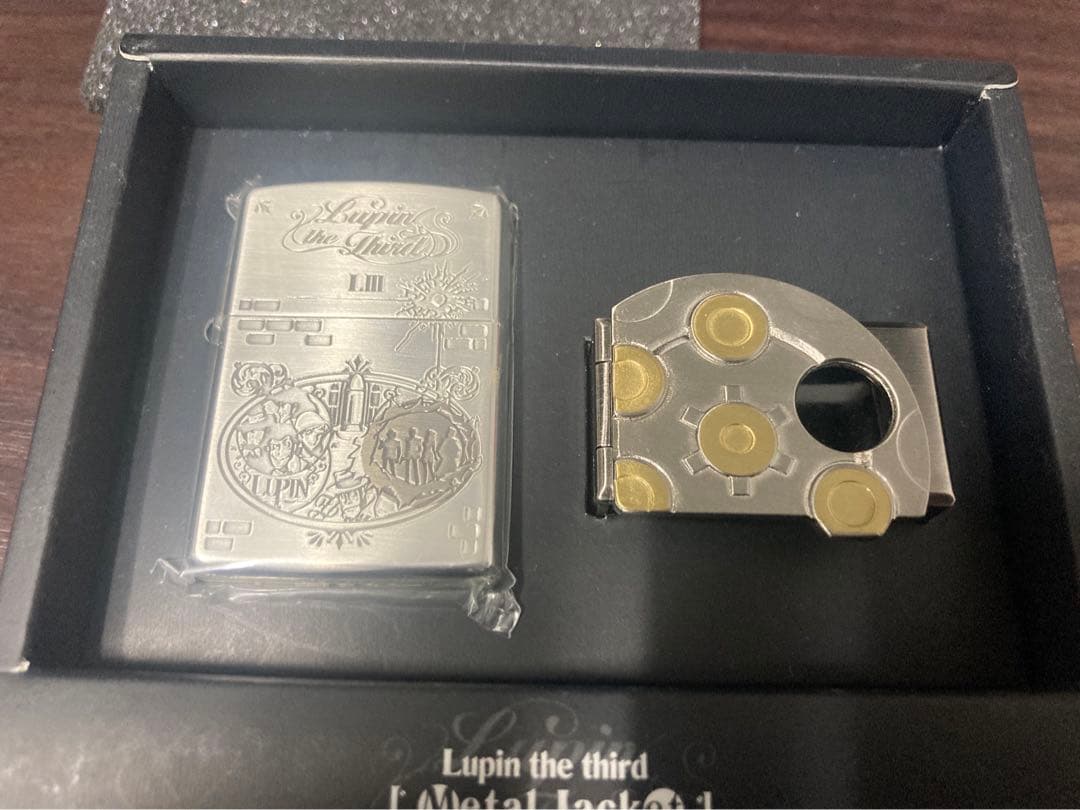 ⭐︎ルパン３世　ZIPPO ジッポ　メタルジャケット付き　2005年製　未開封⭐︎