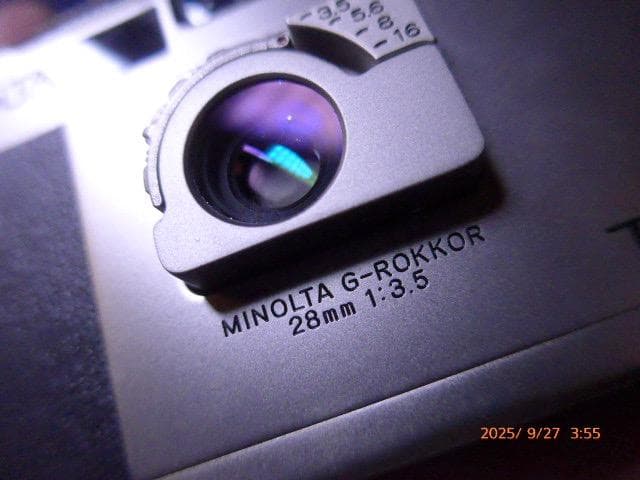 momo&mikan　MINOLTA TC-1 フィルムカメラ 取扱説明書