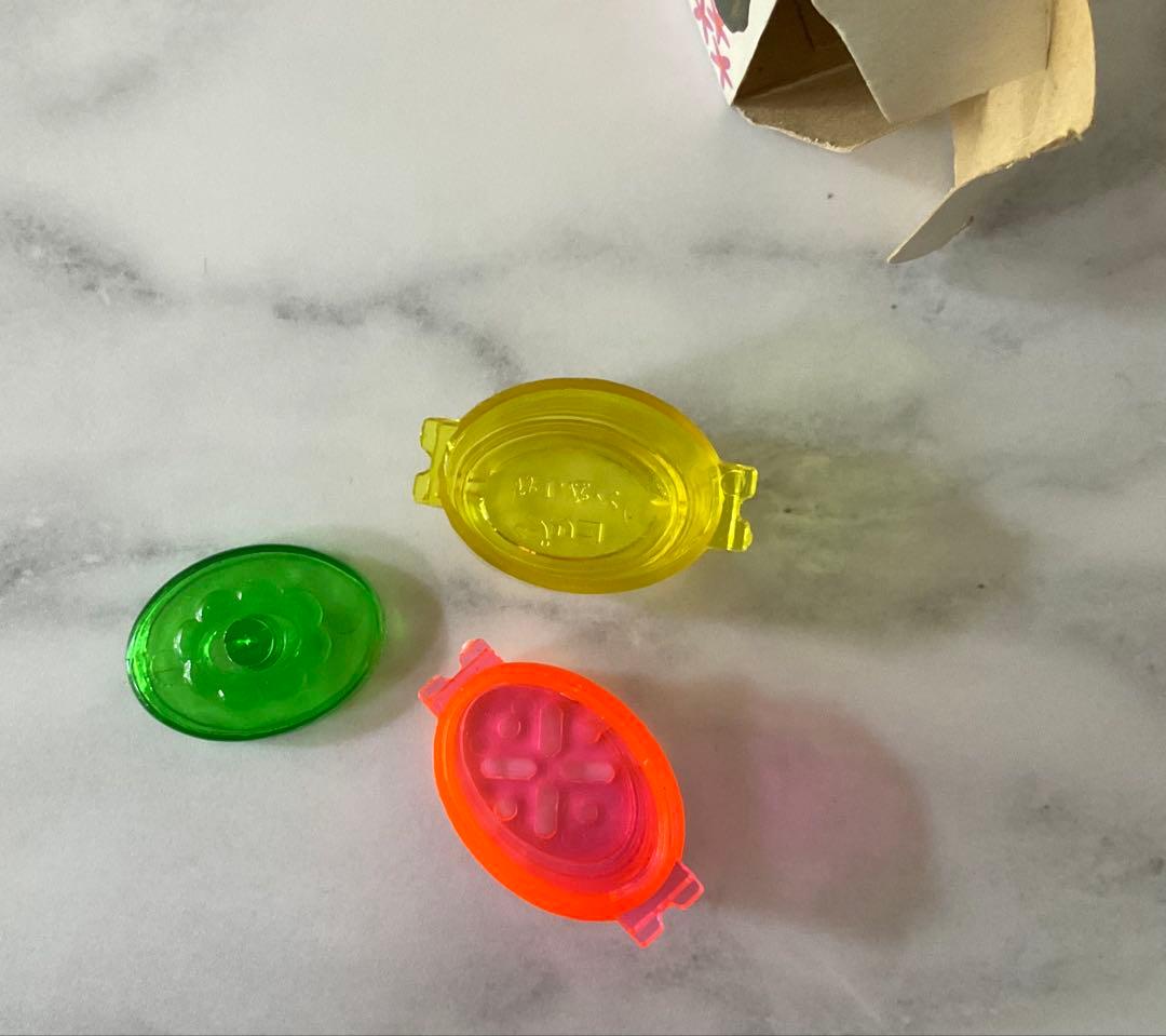 昭和レトロ　グリコ　おまけ　1970年代　箱つき　未使用　むしなべ