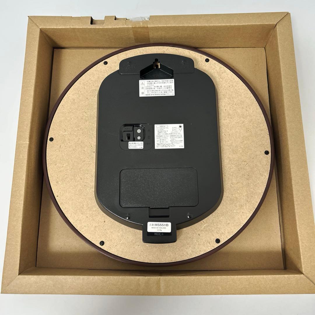 極美品✨ SEIKO EMBLEM 掛け時計 電波時計 スイープ HS551B