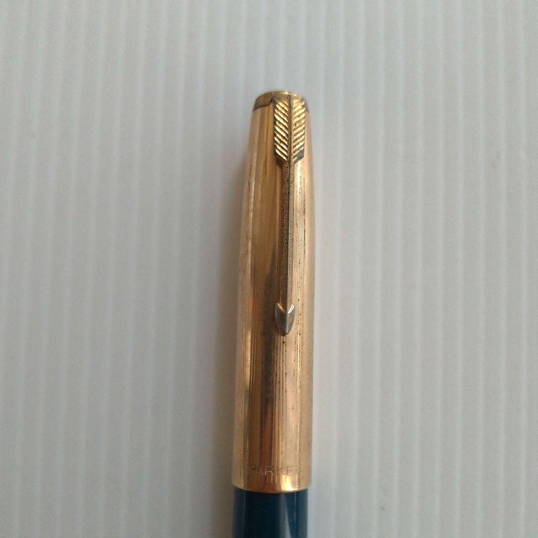 ◆パーカー 51 万年筆 12K金張キャップ◆