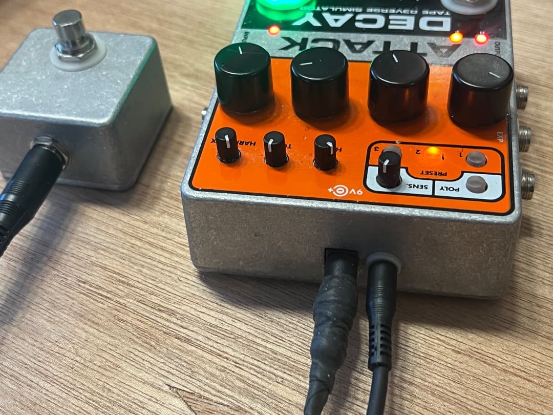 electro-harmonix ATTACK DECAY モディファイ