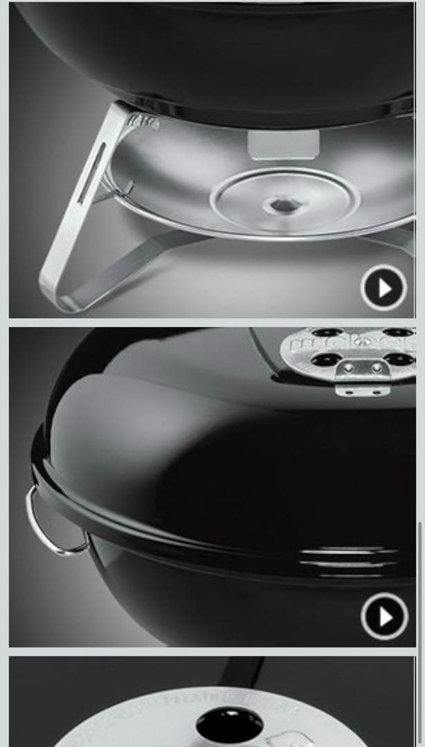 新品　ウェーバー ジャンボジョーグリル 47cm