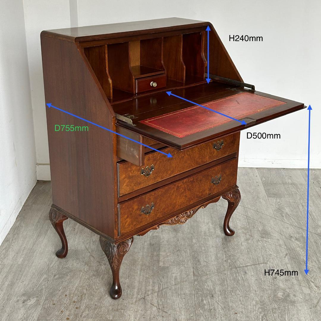 イギリス アンティーク家具 ライティングビューロ 1930年頃 824A