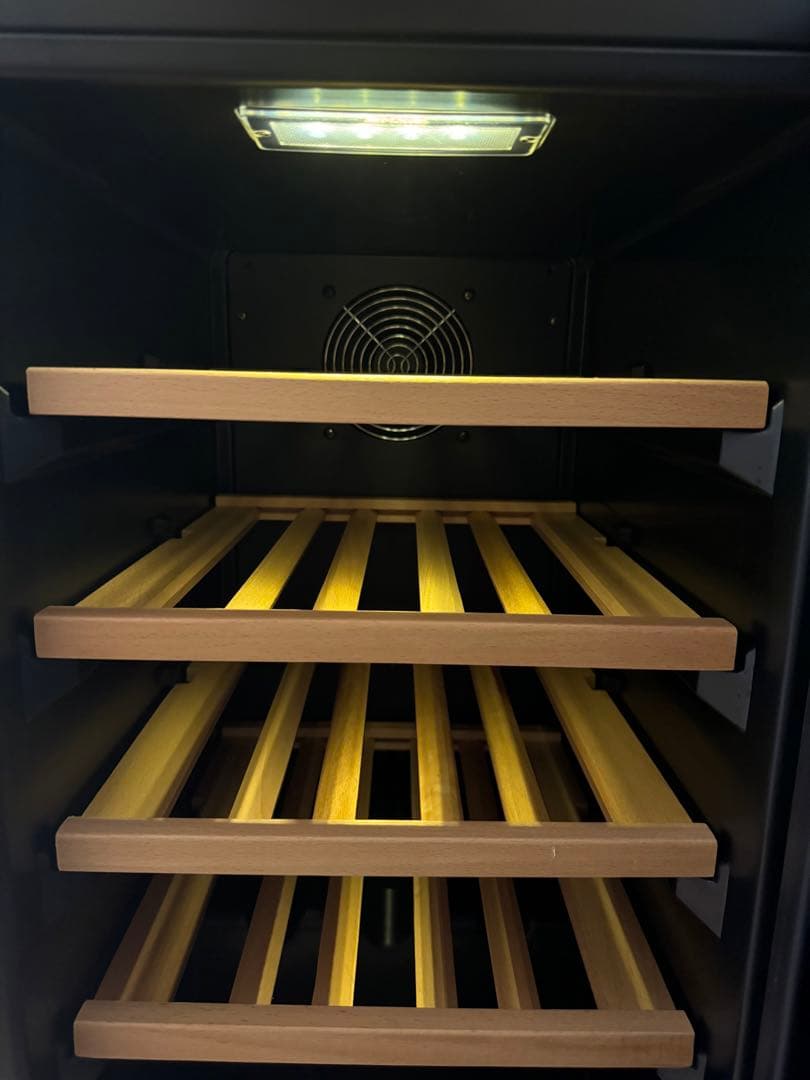 PlusQワインセラー 15本収納 コンプレッサー式