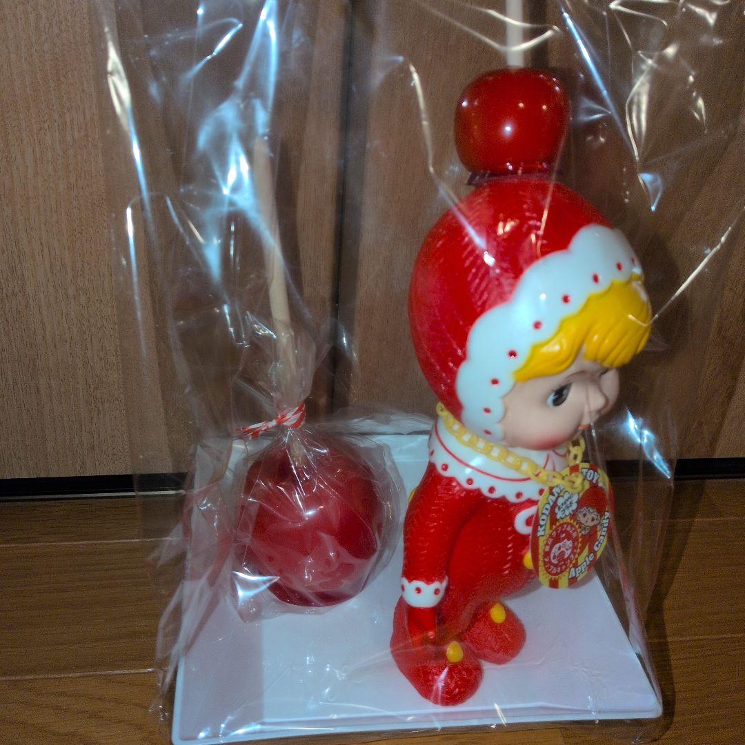 食品サンプル　チャーミーちゃん　りんごあめ