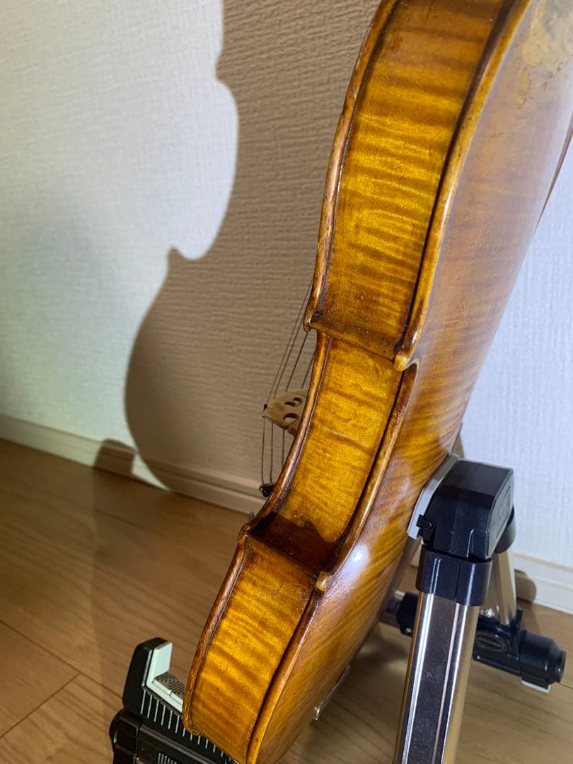 19世紀　チェコ製　4/4 バイオリン　虎杢