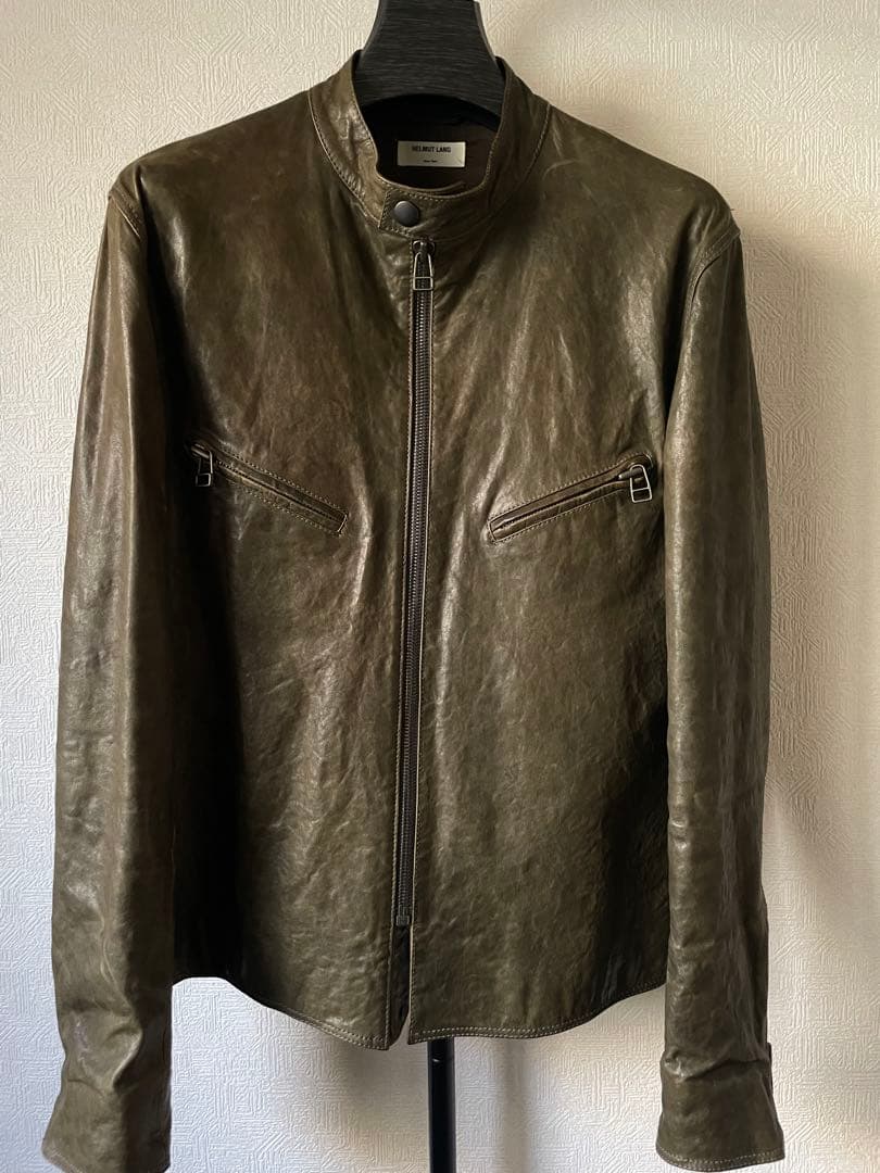 17aw「HELMUT LANG」Sheep Leather Riders