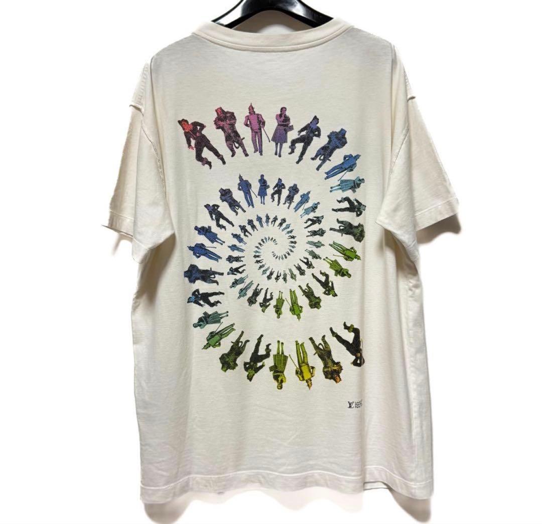 希少【LOUIS VUITTON】オズの魔法使い/ロゴ 刺繍/半袖 Tシャツ