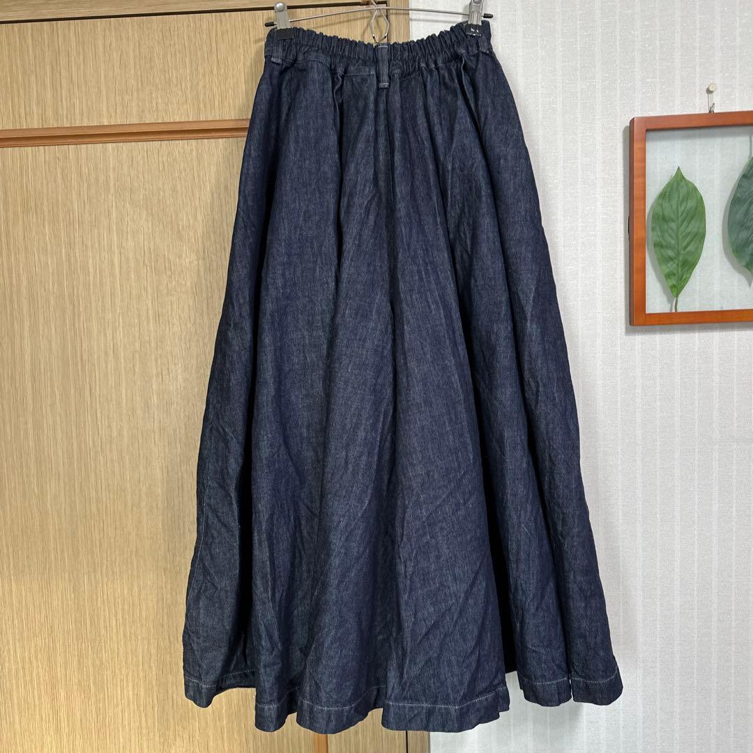 HARVESTY ハーベスティ デニムカルメンキュロット A21803