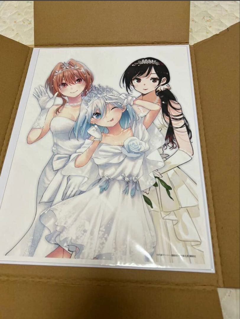 週マガラブコメヒロイン総選挙50名限定当選品の複製原画