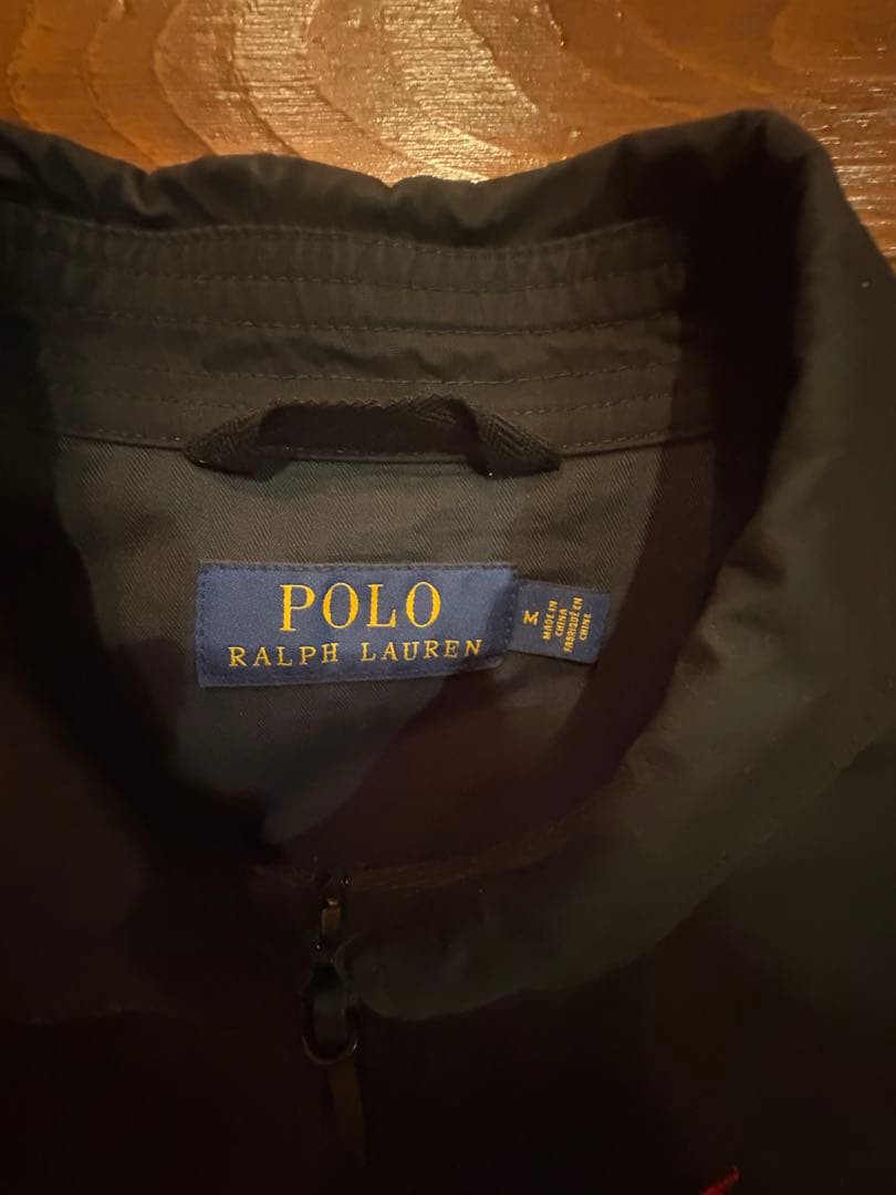 POLO RALPH LAUREN 黒 スイングトップ ジャケット M