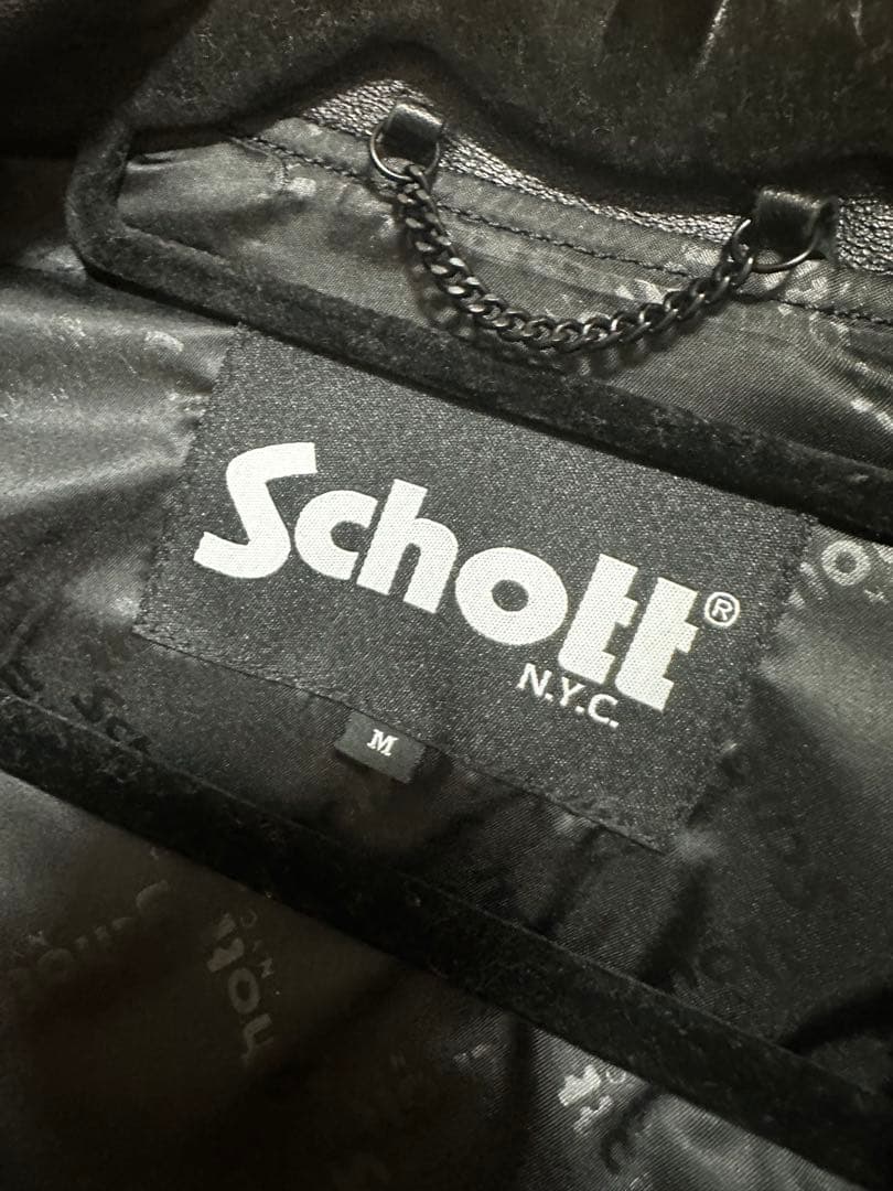 Schott×ラトルトラップ20th 別注 シングルライダースジャケット M