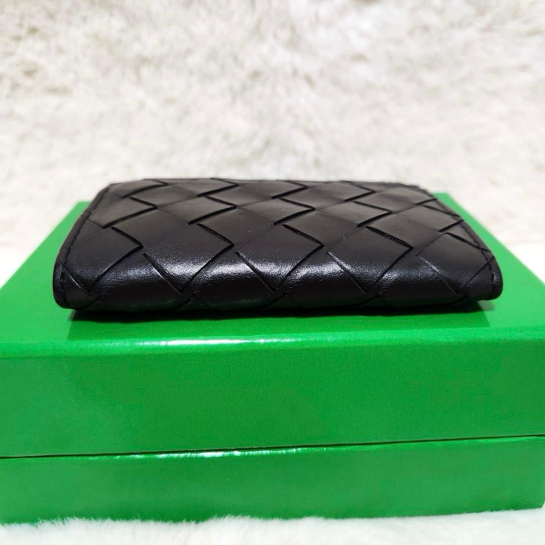 ✨極美品　付属品あり✨ボッテガ　キーケース　6連　イントレチャート　ブラック