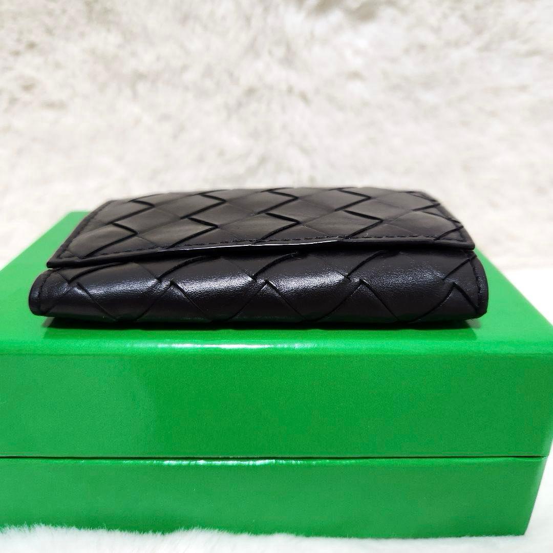 ✨極美品　付属品あり✨ボッテガ　キーケース　6連　イントレチャート　ブラック