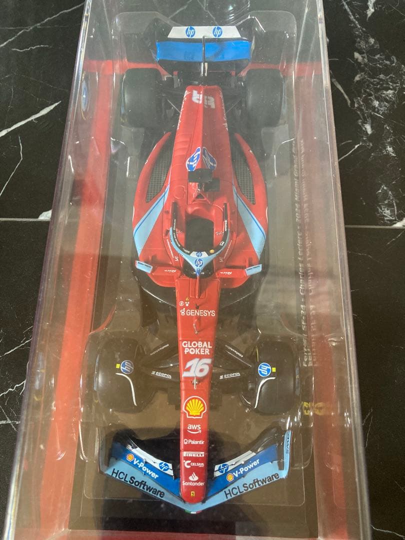 一台限定　フェラーリF1ビッグスケールコレクション SF-24 マイアミGP仕様