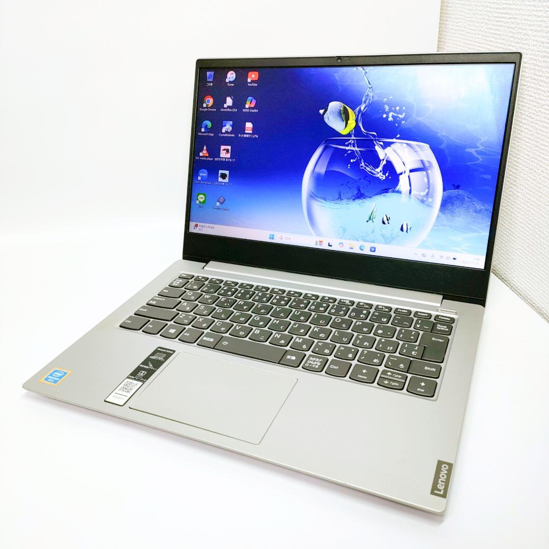 第8世代✨️12G/SDD/小型軽量/レノボ/カメラ付きノートパソコン/オフィス