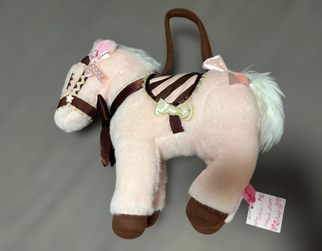 Angelic pretty milkyポニーバッグ　ピンクxブラウン