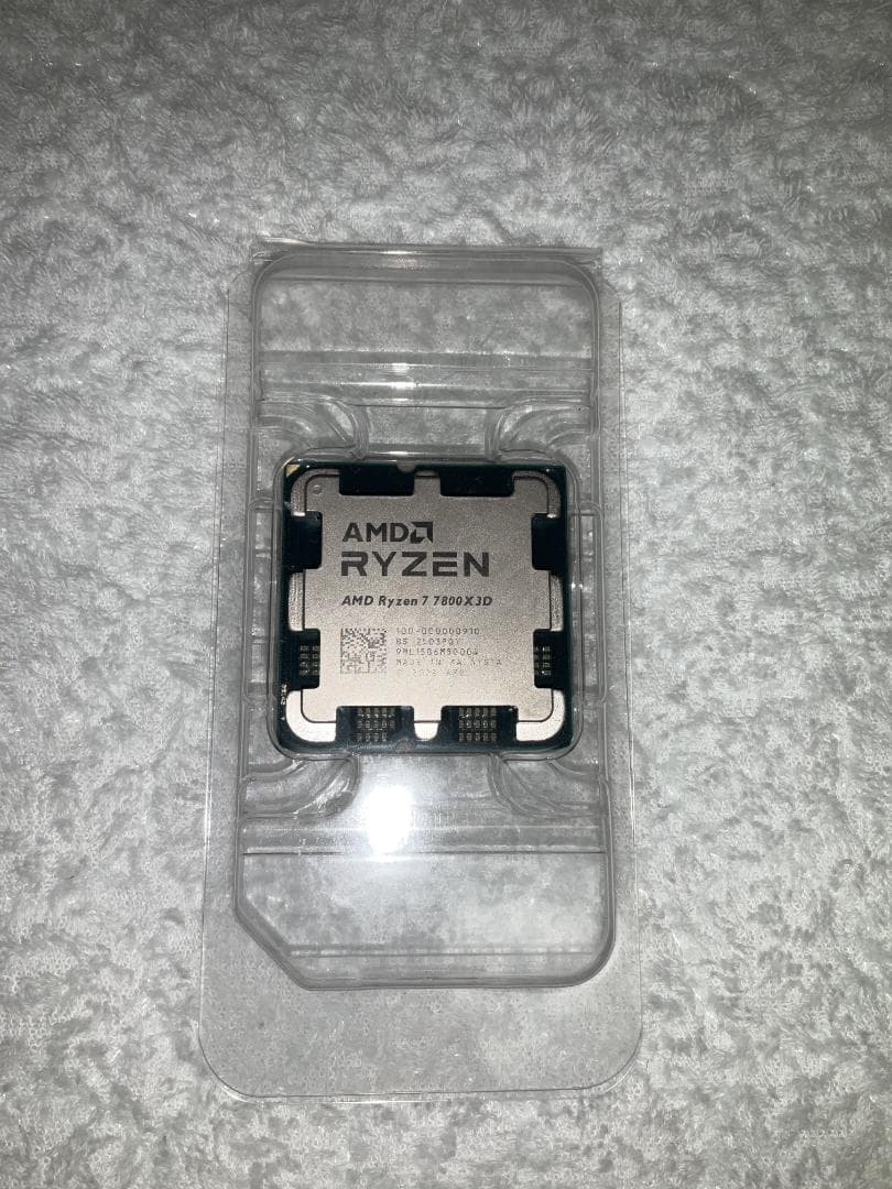【新品・動作確認済】AMD Ryzen 7 7800X3D