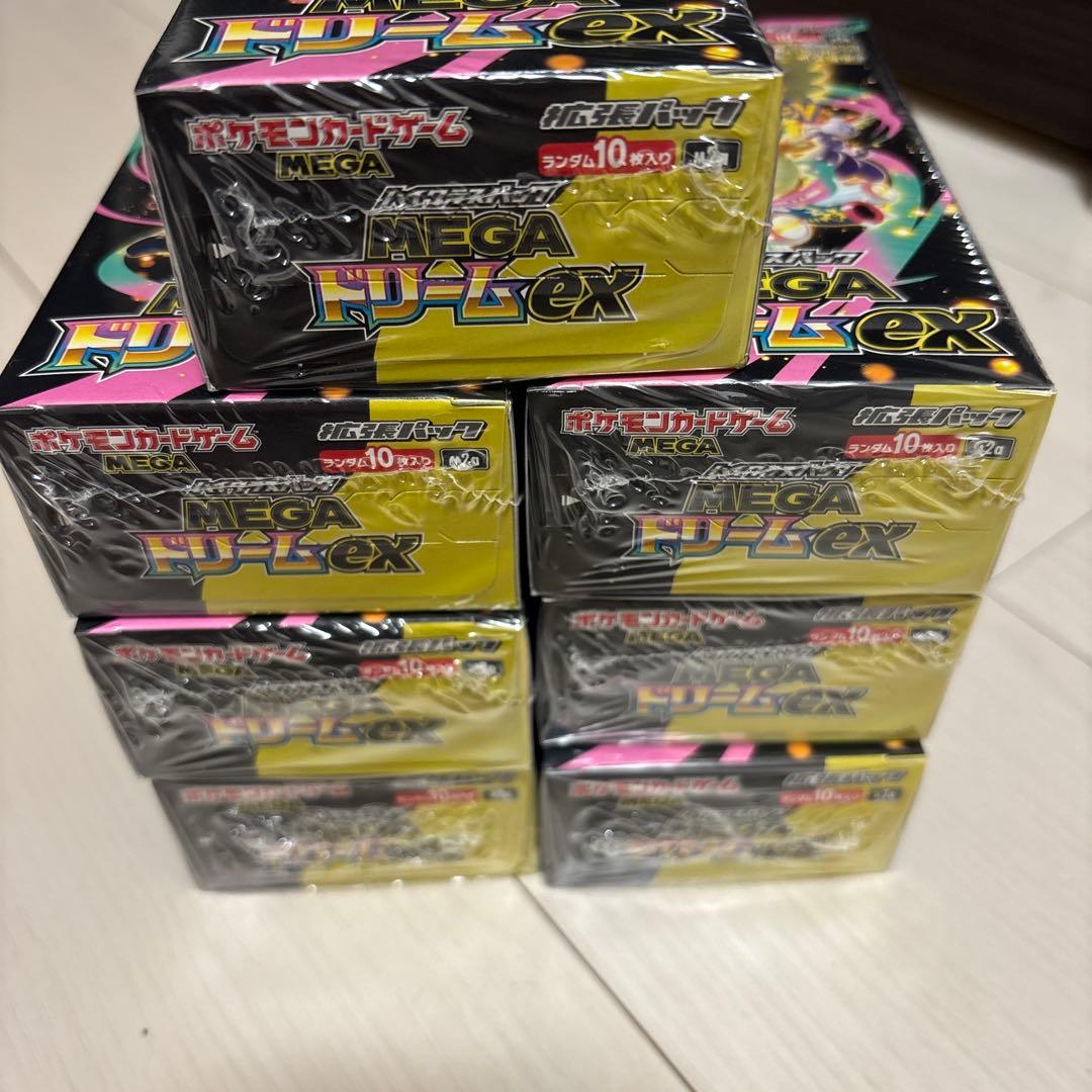 ポケモンカード メガドリームex7box インフェルノX 4box
