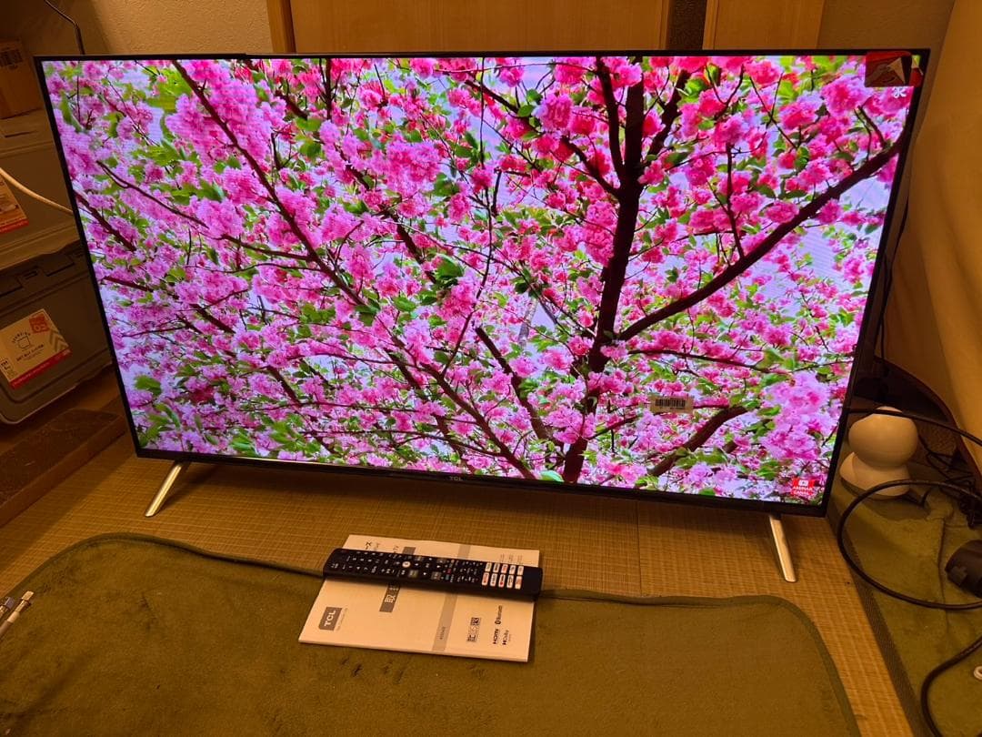 25年製未使用近！TCL 40S5400 スマートテレビ　40型　アプリ内蔵式